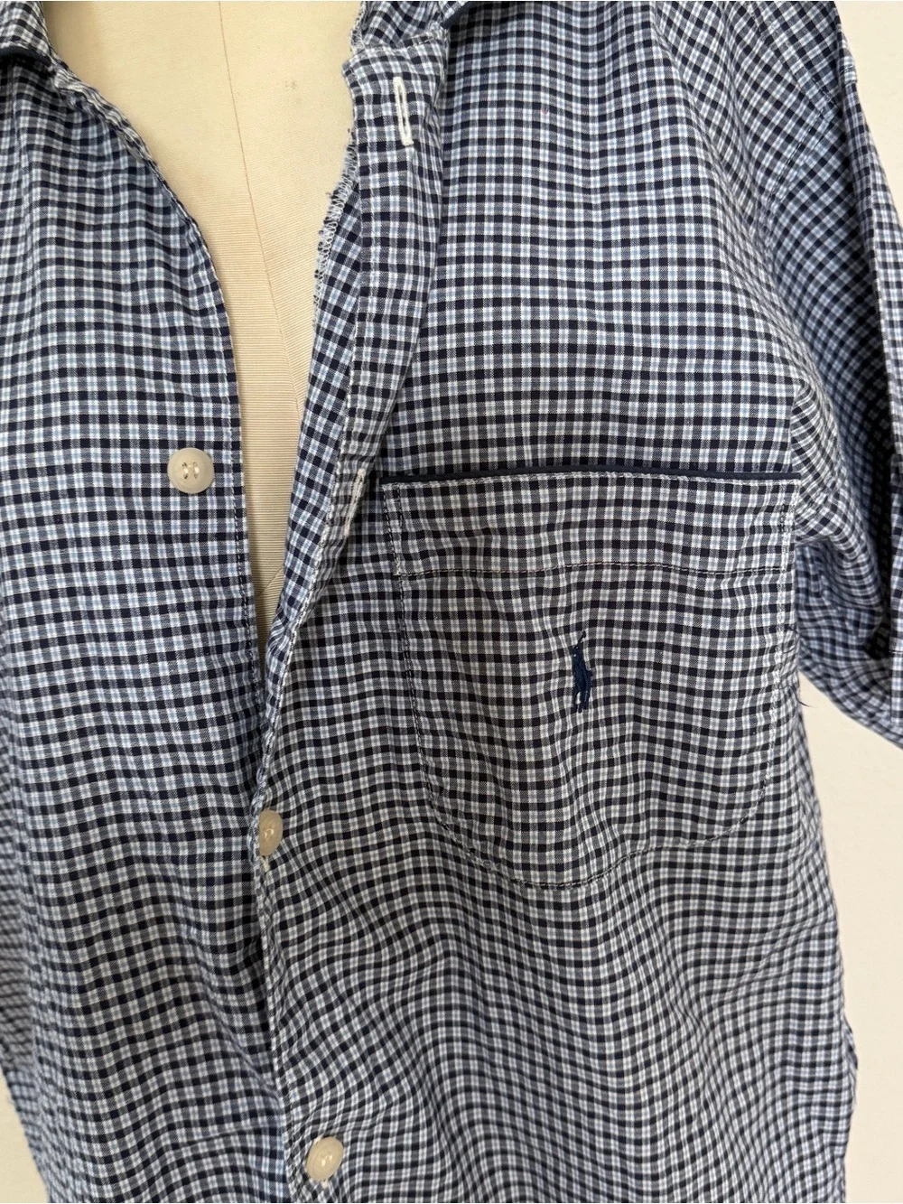 vintage polo ralph lauren sleep shirt